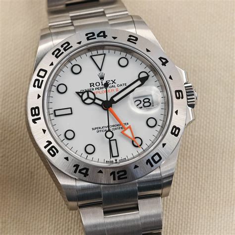 rolex explorer ii hands